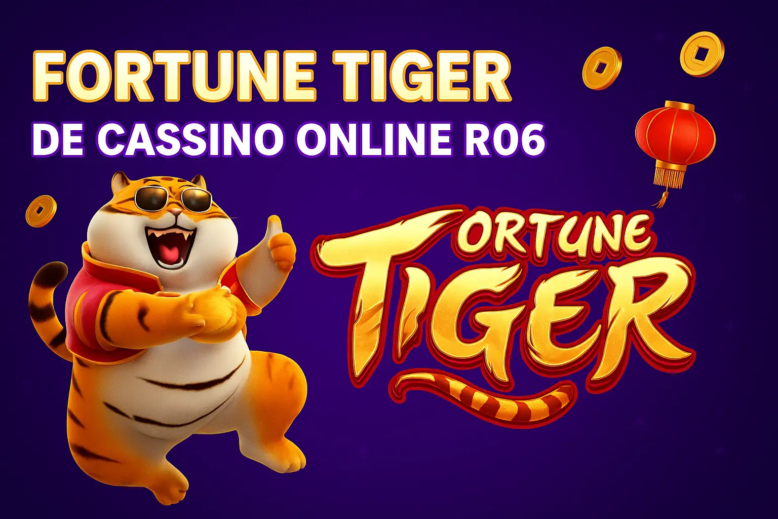 Fortune Tiger é um jogo imperdível no R06 Casino